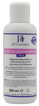 Basisches Gesichtspeeling