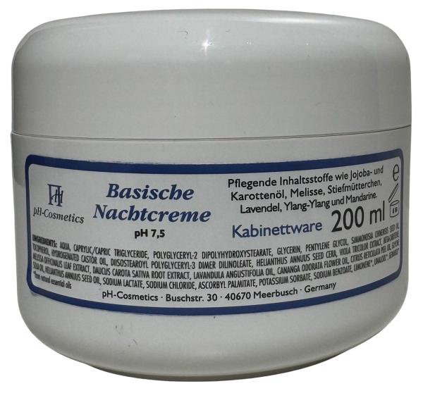 Basische Nachtcreme Kabinett