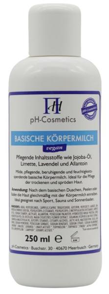Basische Körpermilch